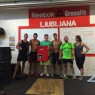 Diego Fernandez, Dani Ph in Guillermo Garcia Cuervo,  Brown Bears CrossFit, Asturia, Španija