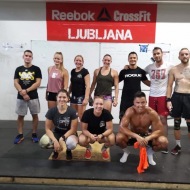 Esther Mol & linda Boon in Amber Karsten, CrossFit Hoorn, Nizozemska