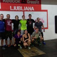 Paola Fragniere from CrossFit Bern and Scott Folland from CrossFit St Paul