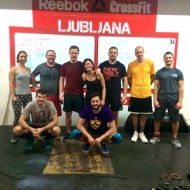 Sai in Tom, CrossFit Murrayfield, Anglija