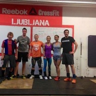 Tim Kring in Tina Jensen, Weightlifteja iz Butchers Lab, Danska