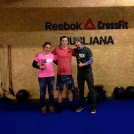 Tina Žigart in Xabier Habernau Gonzalez iz CrossFit Zurriola, San Sebastian, Španija