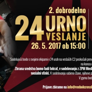 24-URNO DOBRODELNO VESLANJE